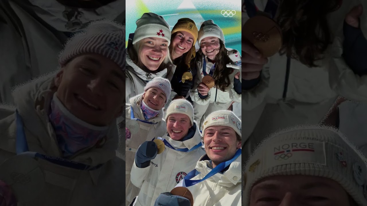 From one victory to the next, we&rsquo;re here to capture it all! 🥇🤳#WinterOlympics #Samsung