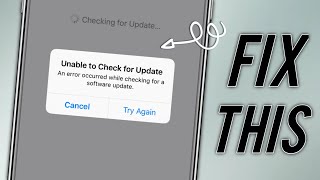 How To Fix Unable To Check For Update | Unable To check for update | Fix unable to check for update