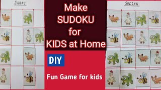 Indoor Games with Kids| SUDOKU game for KIDS| Cognitive Stimulation Games screenshot 4