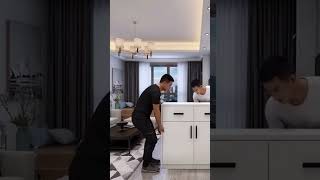 part 100.Luxury Glass Divider with 3D Deer Design 😍#shorts #viralvideo