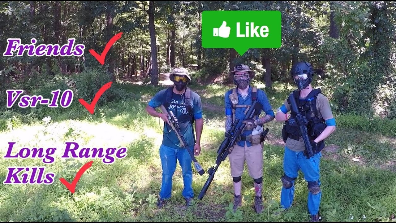 Vsr-10 M40 Airsoft Sniper Gameplay | Wolverine Wraith