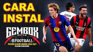How to Install PES GEMBOX PATCH SUMMER TRANSFER 2026/2027 on PS3 Slim CFW & Superslim HEN‼️ 100% ... How to Install PES GEMBOX PATCH SUMMER TRANSFER 2026/2027 on PS3 Slim CFW & Superslim HEN‼️ 100% ...