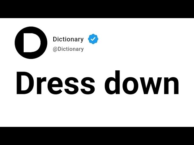 dressing-down | meaning of dressing-down in Longman Dictionary of  Contemporary English | LDOCE