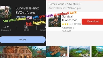 Survival island evo raft pro free me download kaisa kare l how to free download survival island pro