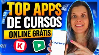 MELHORES APLICATIVOS De CURSOS ONLINE GRATUITOS Com CERTIFICADO 2023 PARA ESTUDAR e GANHAR DINHEIRO