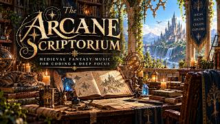 The Arcane Scriptorium | Medieval Fantasy Music for Coding & Deep Focus 🧙‍♂️📜