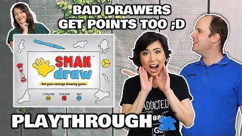 SMAKdraw - Party Drawing Game Playthrough