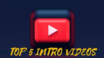 Top 5 Intro Videos Templates 2021 Text Styles Free Download #adobe #effect #Photoshop #video Editing