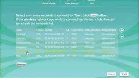 Connect to edimax wireless router in EZMax