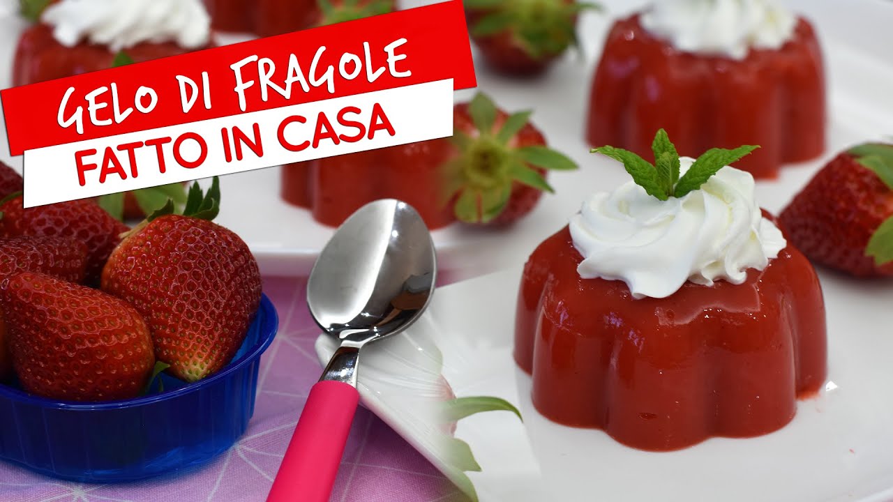 Gelo di fragole fatto in casa: ricetta facile e veloce