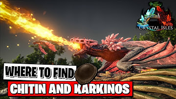 Ark Crystal Isles - Where to find Chtitin and Karkinos