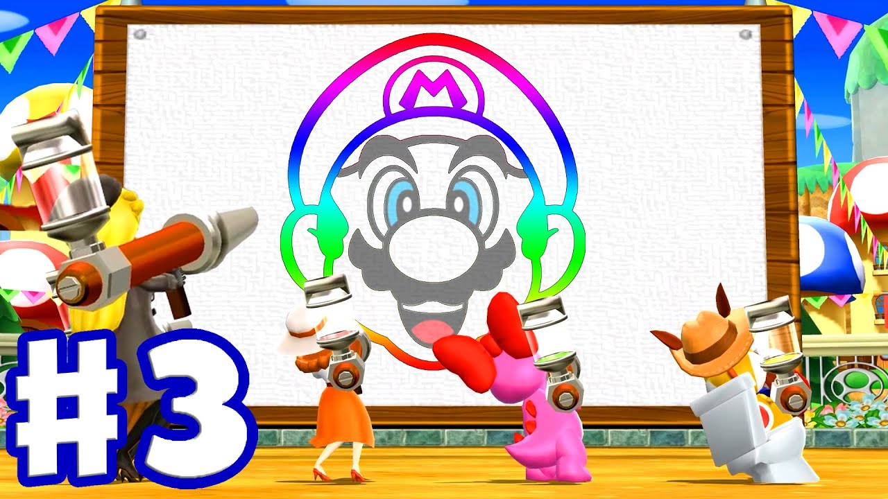 Mario Bash Sequence Part 3 – Peach vs Daisy vs Yoshi vs Birdo #marioparty9