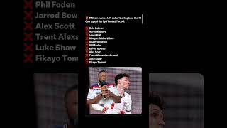 England stars that will miss the World Cup #football #threelions #worldcup