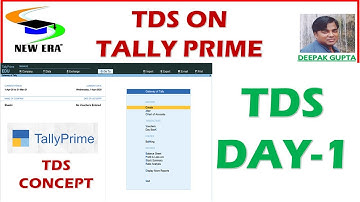 TDS on Tally Prime Day-1 by Deepak Gupta