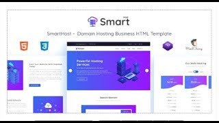 SmartHost - Domain Hosting Business HTML Template | Themeforest Templates