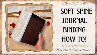 How to Bind a Soft spine Junk Journal  screenshot 1