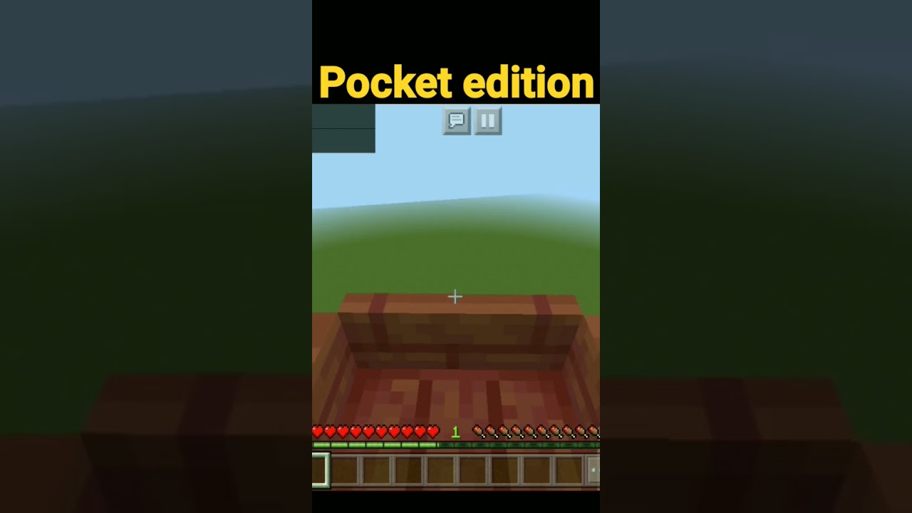 Minecraft Pocket edition vs Java edition MLG..... short 