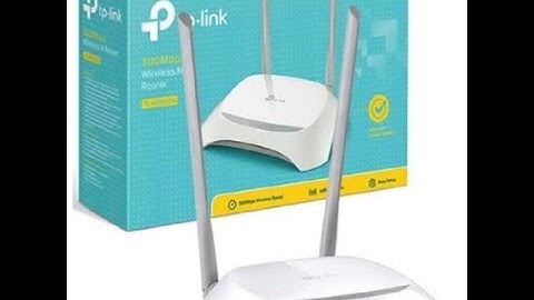 Hướng dẫn cài đặt TPLINK, Đổi tên và mật khẩu