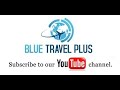 Blue travel plus trailer