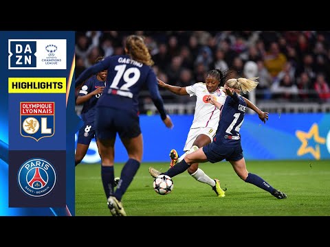 Video highlights for Lyon Women 3-2 Paris Saint Germain Women