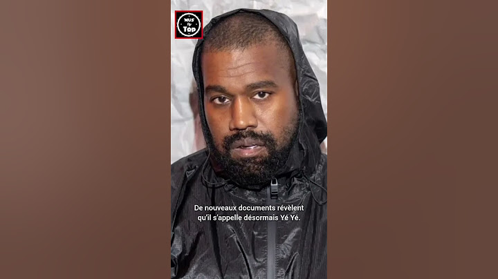 🔁 Kanye West devient "Ye Ye"!Quatre ans après avoir changé son nom en Ye. #kanyewest #yeye #musautop