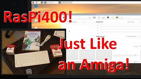 The Raspberry Pi 400: Unbox and Easy Way to Make it an Amiga