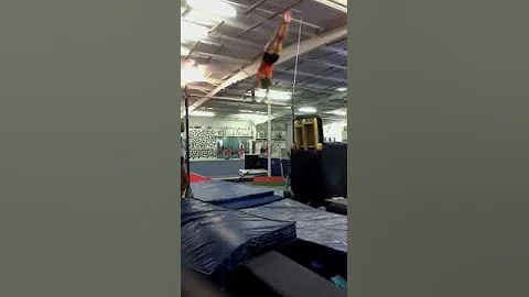 Jeanette Conrad double front bar dismount