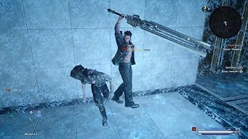 Final Fantasy XV - Tutorial: All Weapons, Spell Casting, Craft Blizzard, Wait Combat Mode Gameplay