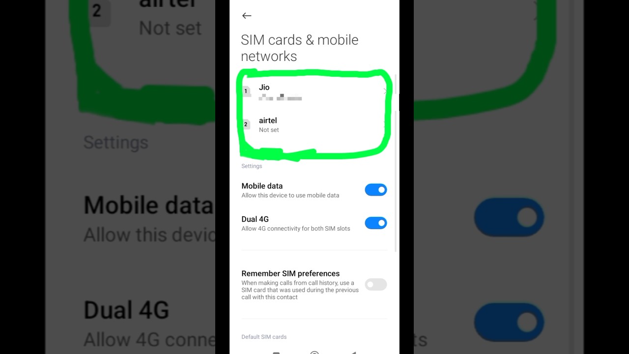 How to reset mobile network settings on Xiaomi Redmi phone 