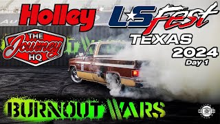Holley LS Fest Texas 2024 - Can Old Mac Keep Up With The Competition? Burnout Wars Day 1