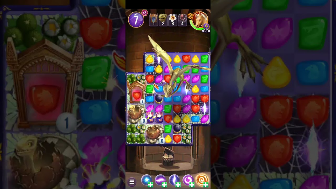 Harry Potter: Puzzles & Spells level 1632 no boosters