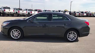2014 CHEVROLET MALIBU LT IN ASHEN GRAY METLLIC WALKAROUND $13,999 SOLD! 9269X