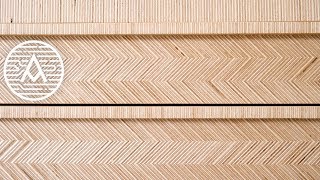Chevron Patterned Plywood Tool Box -- Rockler Plywood Challenge