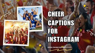 Cheer Captions for Instagram