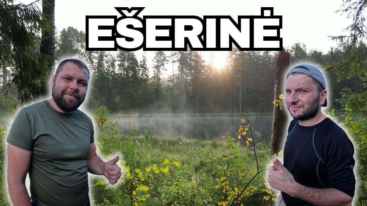 Ieškom miške ežero, grybaujam ir dovanas traukiam