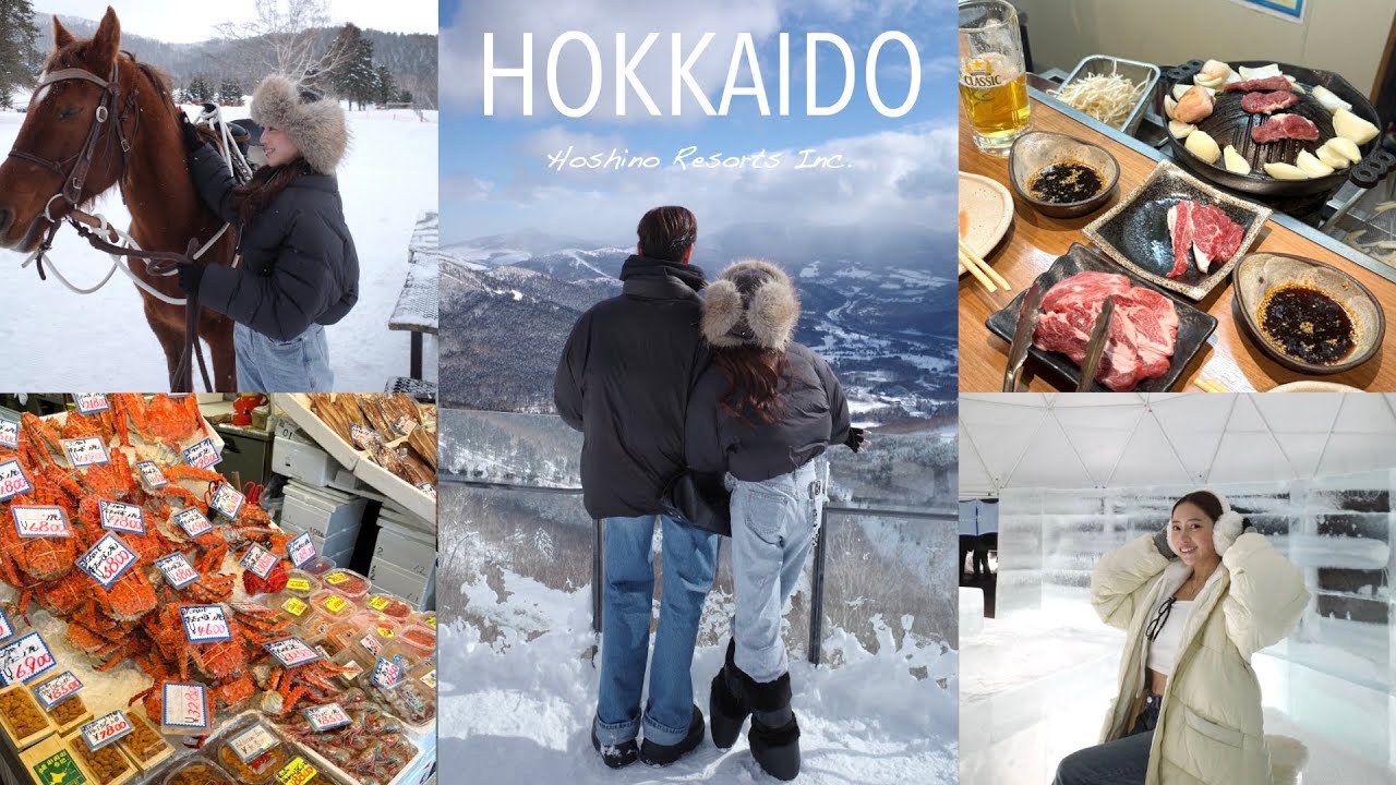 【北海道VLOG】彼氏と北海道に✈️4泊5日でトマムを満喫してきたよ⛄️❄️