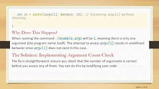 Famous Understanding and Fixing Segmentation Faults in C Profile