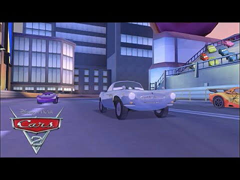 Finn McMissile Race At Vista Run Cars 2 The Video Game PC Gameplay