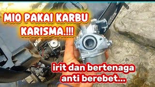 Cara Pasang Karbu Karisma Ke Mio Soul