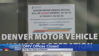 Denver DMV To Chip Away At 52-Day-Long Backlog With 2-Day Closure