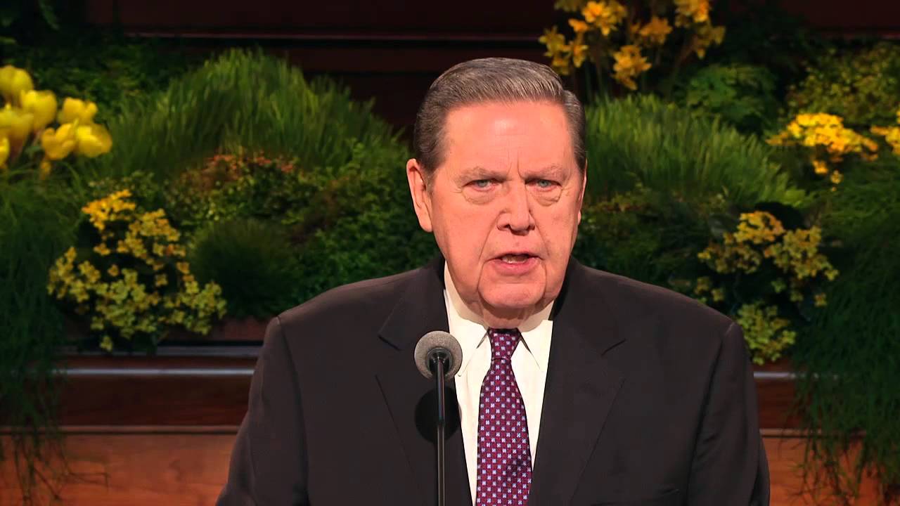 Elder Holland's powerful talk YouTube