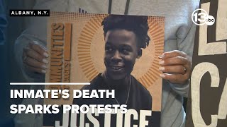 15 staff members on leave as New York state prison inmate's death sparks protests