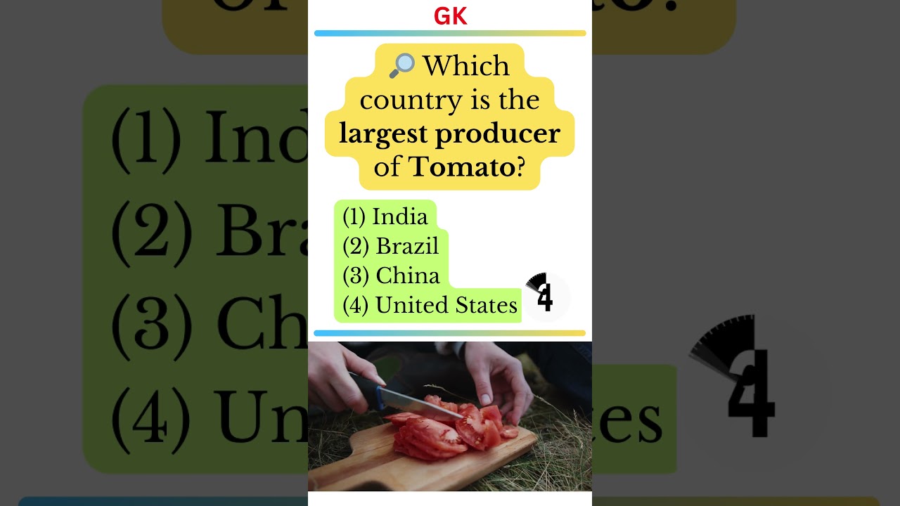 Tomato Capital of the World? 🍅 | Test Your Knowledge!