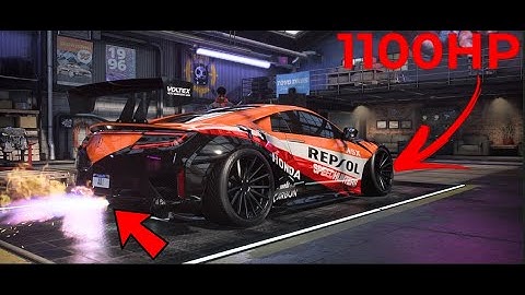 Need for Speed Heat Gameplay - 1100HP ACURA NSX Customization | Max Build