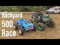 Cars and Cameras BackYard 500 Race Part 1