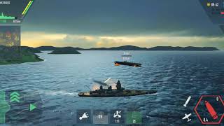 game kapal perang seru battle of warship menghancurkan 4 kapal perang musuh screenshot 4