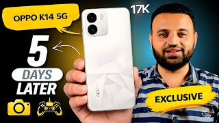 OPPO K14 5G Official is Here EXCLUSIVE Review & Unboxing With Price, camera Test & Gaming