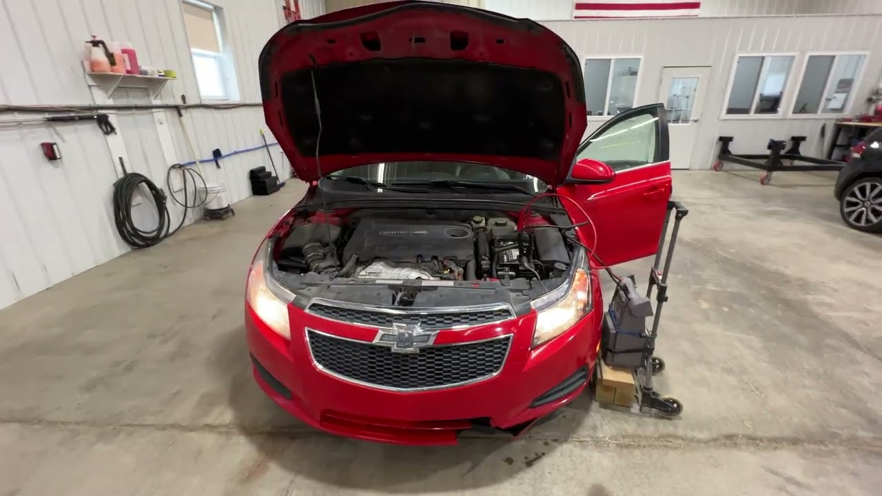 25L1369 - 2014 CHEVY CRUZE - 2.0L ENGINE AND DRIVER LEFT FRONT POWER SEAT