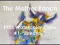 FREE Watercolor Tutorial, #1 Baby Goat &quot;Dreamy&quot;