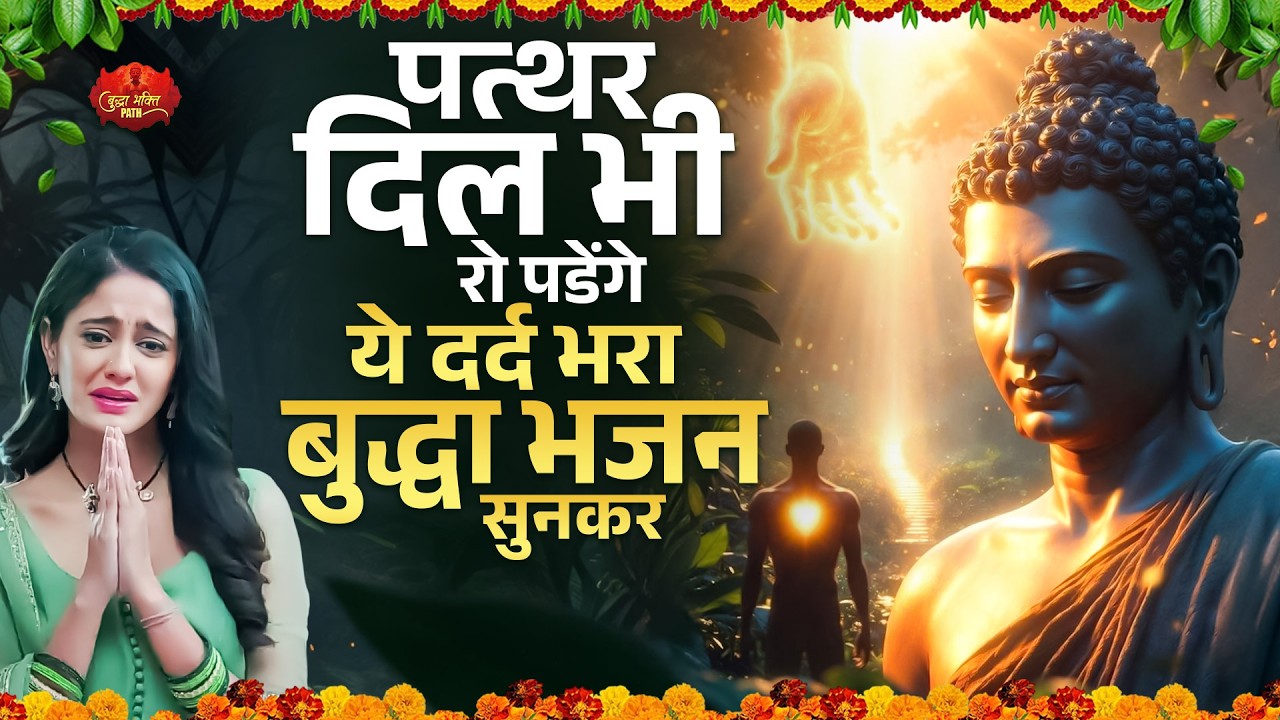 पत्थर दिल भी रो पडेंगे ये दर्द भरा बुद्धा भजन सुनकर - Buddha Bhajan - Dard Bhare Buddha Geete Buddha